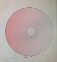 Styropor Piepschuim Isimo Schijf 50 cm diameter met rond gat (molensteen ca. 7 cm dik)