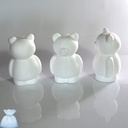 Styropor Beer Emil 15 cm voor bijvoorbeeld roosjes, per stuk voor rosebear