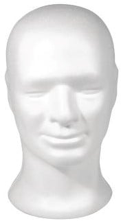 Styropor Piepschuim Isimo Kop Mannelijk 30,5 cm