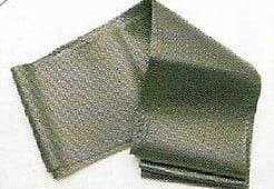 Wikkelband kranslint Groen 8 cm , per 5 m.