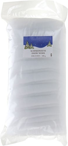 Sneeuwdeken Vulling Watten Zigzag Zak Kerstdorp