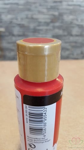 Allesverf Acryl op waterbasis VuurRood 59 ml