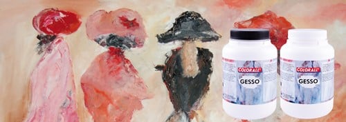 Gesso Wit Colorall 750 ml