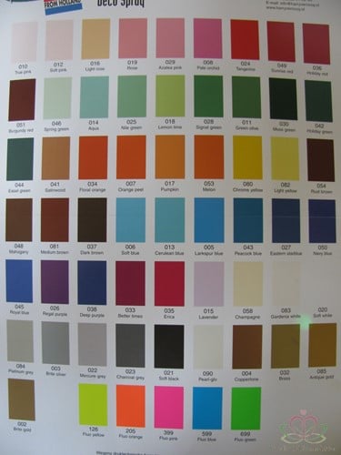 Spring pro Florist Bloemenverfspray Mercury Grey 400 cc