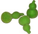 Bullis gedroogde kalebas Velvet Groen 10 stuks