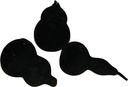 Bullis gedroogde kalebas Velvet Zwart 10 stuks