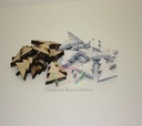 Boompjes hout Naturel ca. 5 cm zak 40 stuks