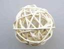 Rattan Ballen Brunch Ball Gebleekt dia 5 cm ca. 15 stuks