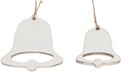Houten Kerstklok Kerstbel 5-7 cm 8 stuks