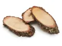 Berkenschijf ovaal Naturel ca. 10 cm 4 stuks kleinverpakking
