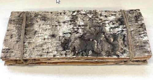 Berkenschors Naturel ca. 30x12 cm 6 stuks 