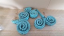 Palm Mule Ring Palm Male Ring Azuro Azuur Turquoise 15 stuks