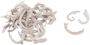 Coco Slices Repen Frosted White Wash zak 250 gram 