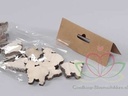 Houten Schaapjes OTH Naturel 5 cm 4 stuks (grootste)