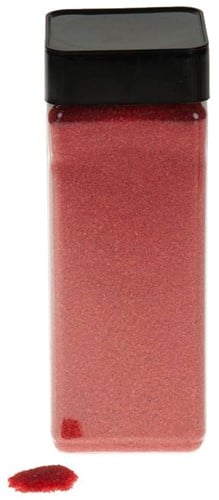 Decoratiezand Rood 600 ml