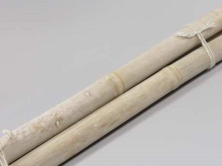 Bamboe stokken Naturel ca. 80 cm bundel 3 stuks