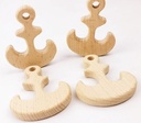 Houten Anker 70x55 mm