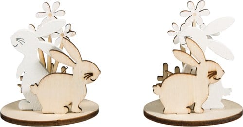 Houten Steekdelen Hazenweide 4,5–5,5 cm 