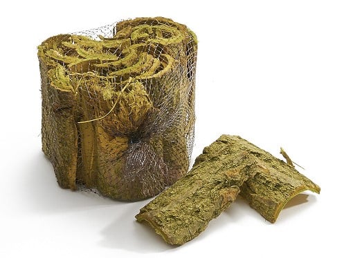 Populierenschors Bark Groen ca. 15 cm 1 kilo
