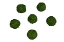 Rotan Stro Bal Appelgroen dia 4 cm 15 stuks
