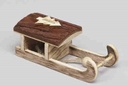 Houten Slee Naturel 4x10 cm per stuk