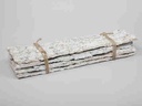 Schors Kastanje Chestnut Bark White 70x13x10 cm pak