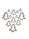 Houten hanger Open Boom Naturel 2,5-7 cm 12 stuks