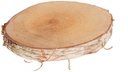 Boomstamschijf Berkenschijf rond ca. 28-32 cm