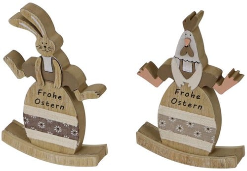 Houten herfst/winter items doosje 2-4x0,2x4-5 cm ca. 24 stuks