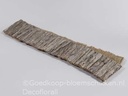 Elmwood Schorsband White Wash op Rol 10 cm ca. 1 m