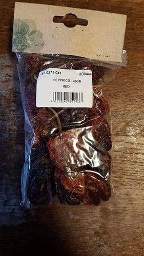 Chili Pepperico Rood ca. 40 gram