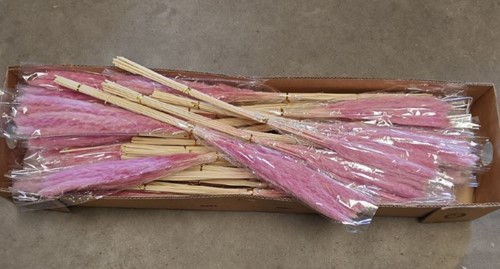 Dried Pampas Fluffy Hot Pink 70 cm