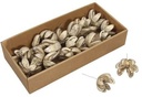 Kartoons Nut Platinum op draad 20 stuks