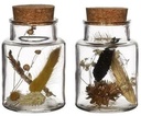 Vaasje Naturel met kurk incl. droogbloemen 10×7 cm per stuk
