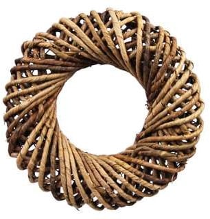 Krans Dik Larixmos Naturel 30 cm per stuk