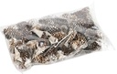 Pinecone Mini Spruce Dennenappeltjes Bruin Wit 180 gram