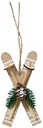 Hanger Houten Skies Naturel 8 cm per stuk
