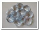 Acryl schelpen Clear 12 stuks