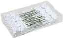 Sterren decoratie Wit 40 mm doos 60 stuks