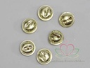 Christmas Metal bells Goud 12 mm 80 stuks loose