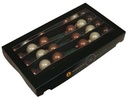 Kerstballen op Lange draad Opal Natural 4 cm 30 stuks