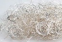 Lametta Curly Engelenhaar Zilver grootverpakking 200 gr