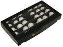 Kerstballen op Lange draad White Opal 4 cm 30 stuks