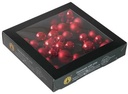 Kerstballen glas Rood glans mat combi 20 25 30 mm 6 bundels van 6 = 36 stuks