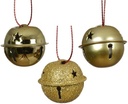 Christmas bells Wedding Wands Kerstbelletjes Goud 25 mm doosje 12 stuks