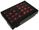 Kerstballen op Lange draad Rood combi glans mat 5 cm 30 stuks