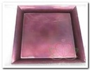 Onderbord Vierkant Purple Metallic 29x29 cm