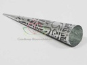 Koker Conisch waxinehouder Relief 15 stuks Ø24,5 cm