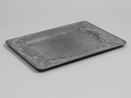 Onderbord Loodlook Rechthoek Rode rand 35x25 cm