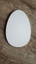 Houten Ei White wash 26x18 cm